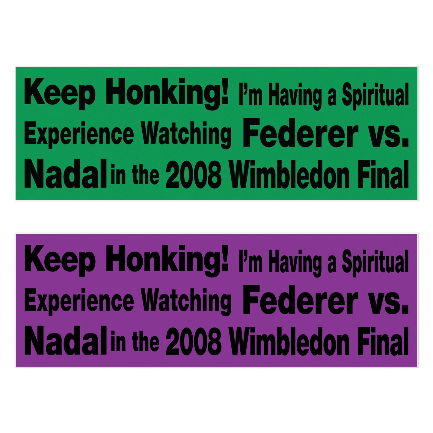 Wimbledon Bumper Sticker
