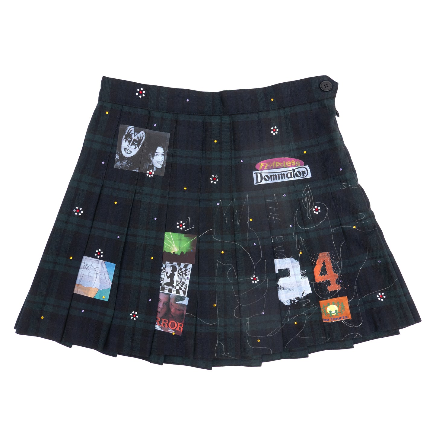 Plaid Court Skirt