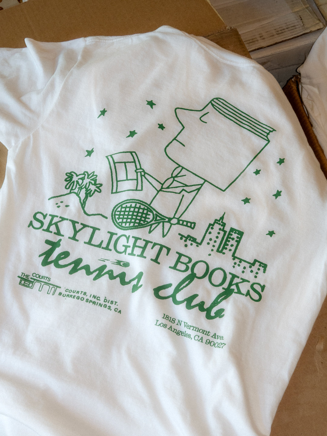 Courts Skylight Books Tee