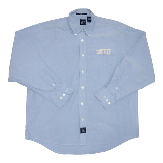 Solid Tennis Center Button-Up