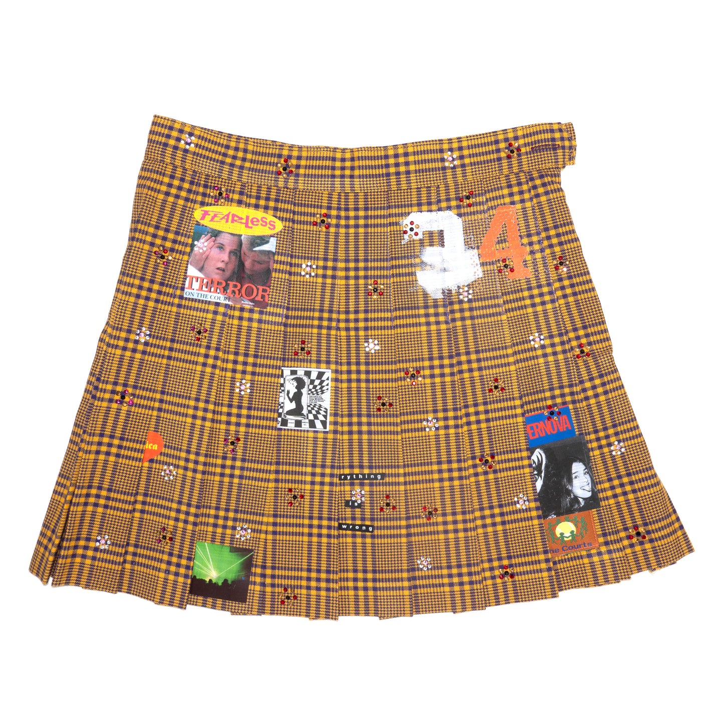 Plaid Court Skirt