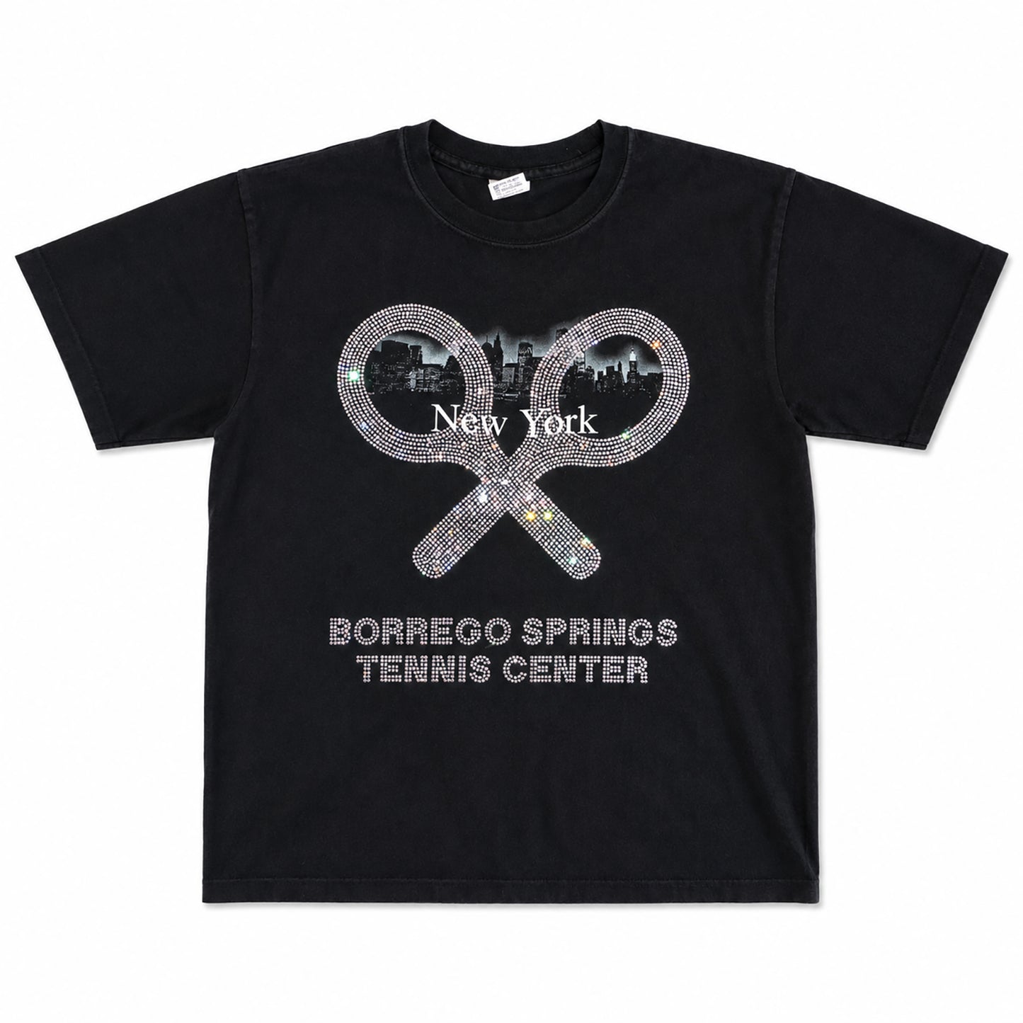 NYC Skyline Racket Tee